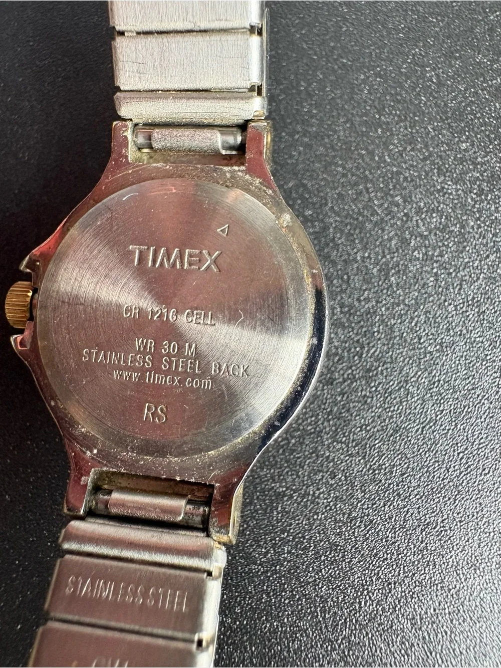 Timex Women's Dainty Two-Tone Stainless Steel Indiglo Watch - Silver & Gold